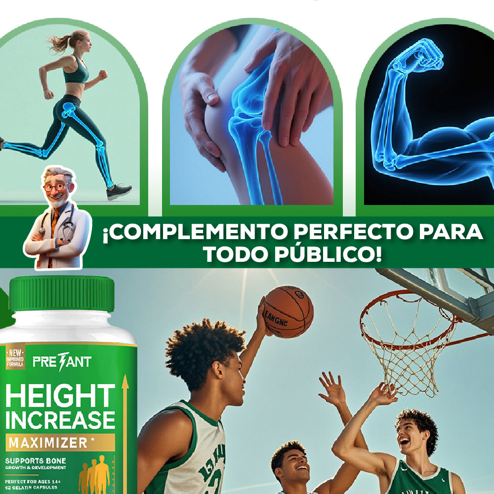 HEIGHT INCREASE: FORMULA AVANZADA PARA EL CRECIMIENTO NATURAL