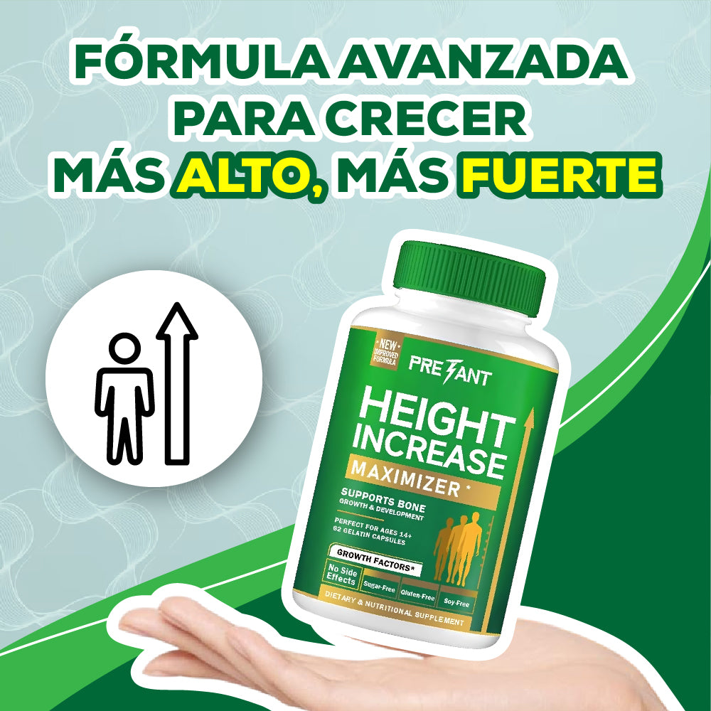 HEIGHT INCREASE: FORMULA AVANZADA PARA EL CRECIMIENTO NATURAL